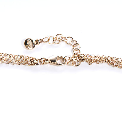 Chanel Crystal Pearl CC Stacked Necklace Gold 6 of 6