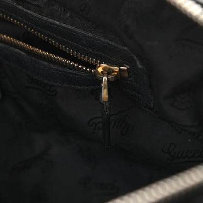 Gucci Patent Medium Hysteria Top Handle Bag Black 11 of 14