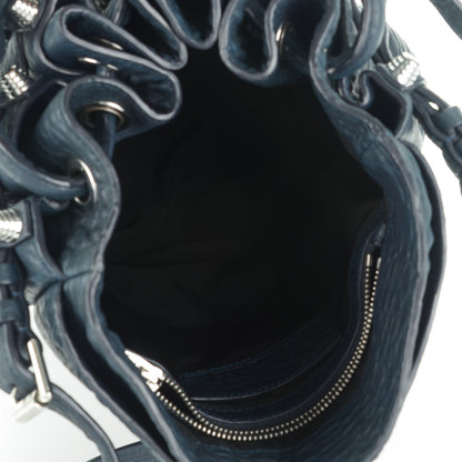 Alexander Wang Pebbled Lambskin Diego Bucket Bag Neptune 5 of 6