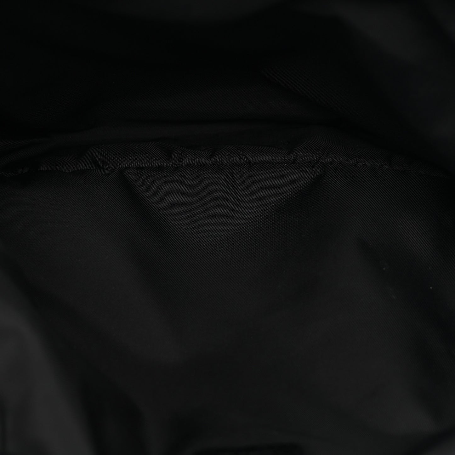 Nylon 80s Logo Patch Belt Bag Black