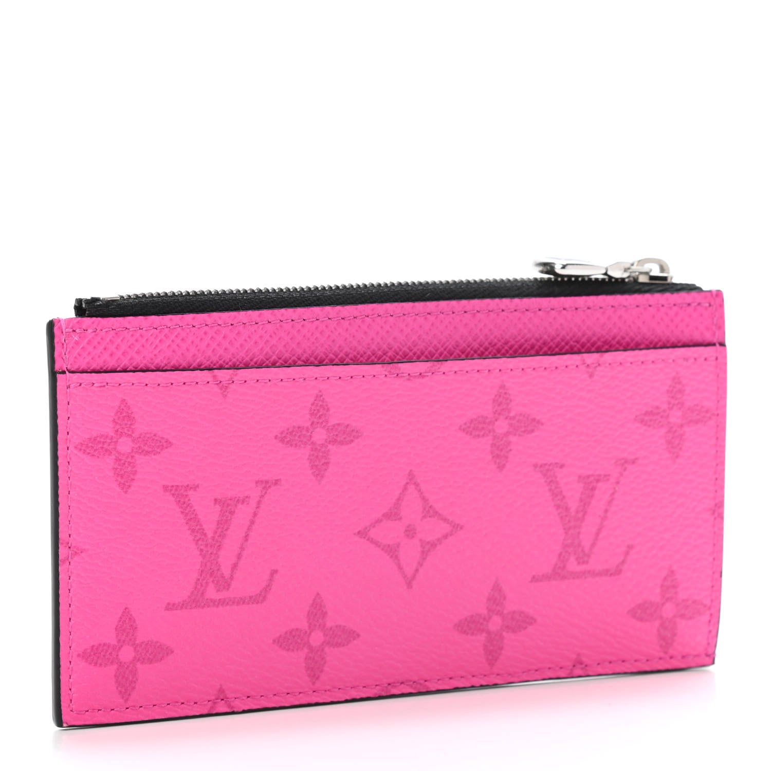 Louis Vuitton Taigarama Coin Card Holder Fuchsia 2 of 4