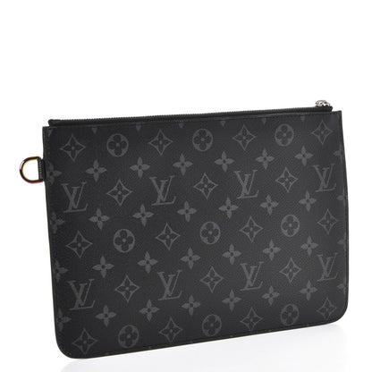 Louis Vuitton Monogram Eclipse Fragment Cabas Light Pochette 3 of 6