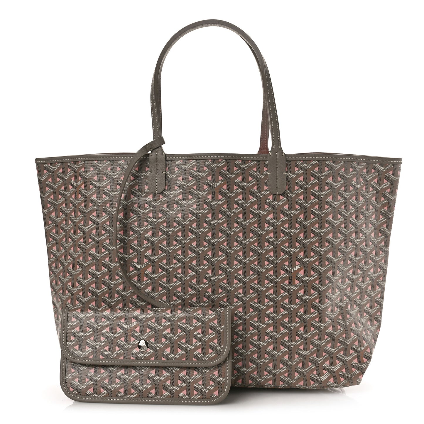 Goyardine Saint Louis Claire Voie PM Grege Powder Pink