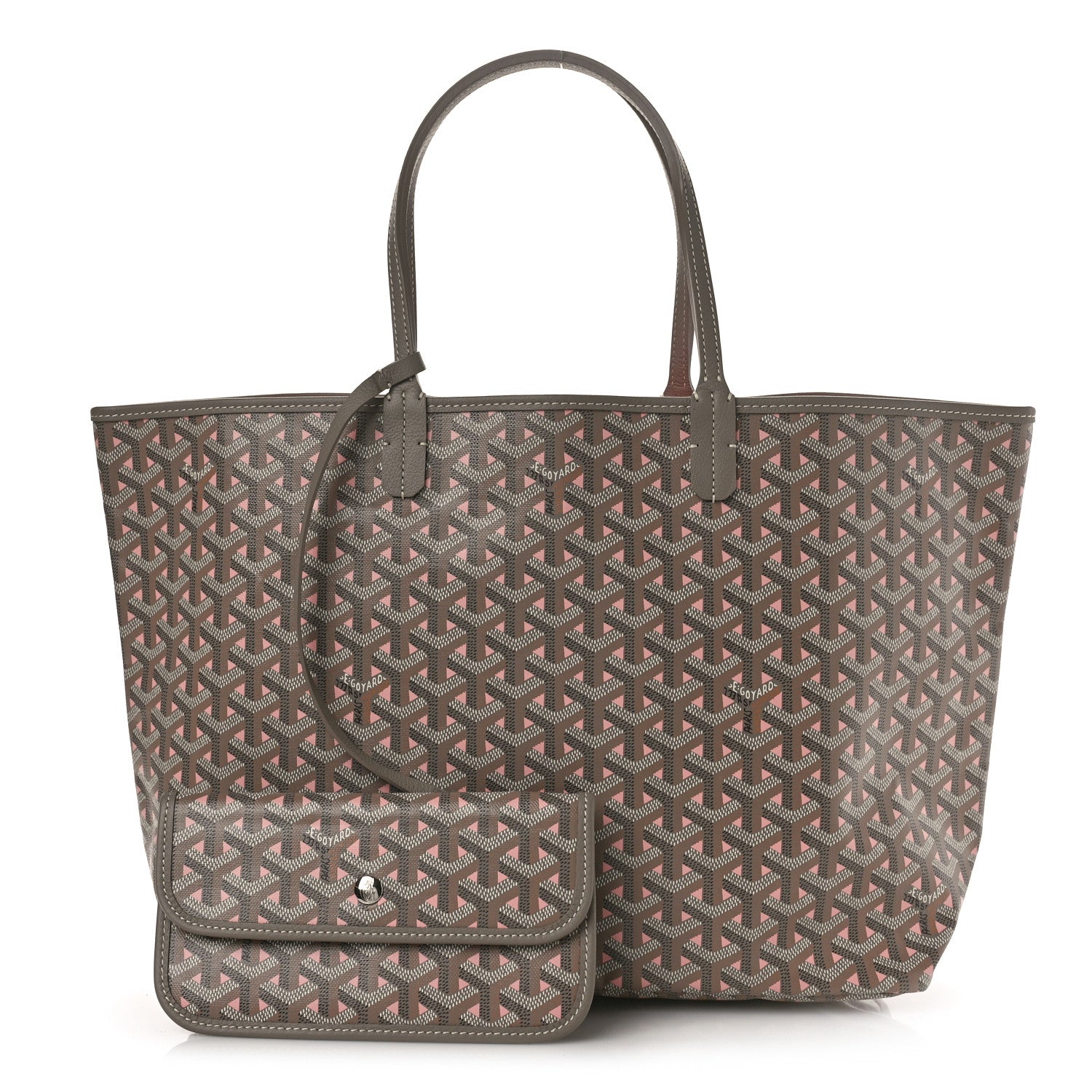 Goyard Goyardine Saint Louis Claire Voie PM Grege Powder Pink 3 of 10