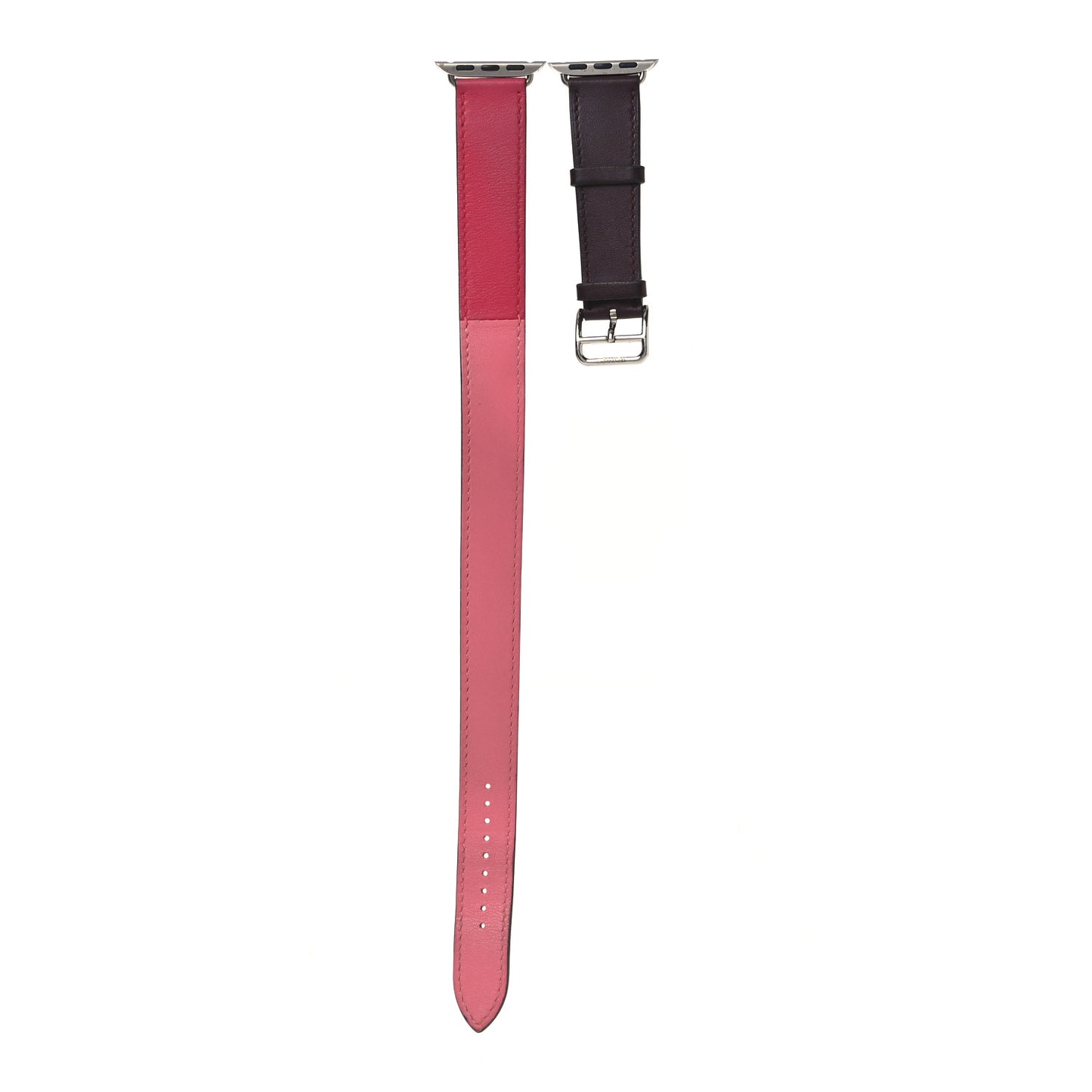 Swift 40mm Apple Watch Double Tour Band Bordeaux Rose Extreme Rose Azalee Bordeaux