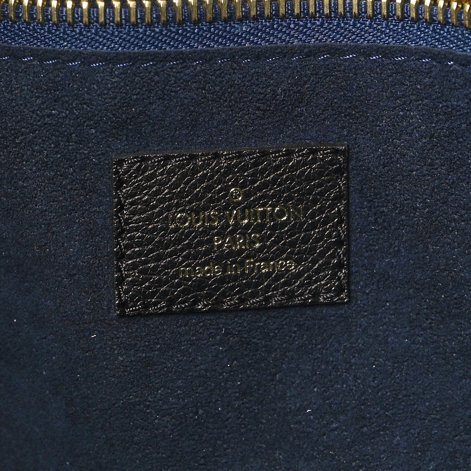 Louis Vuitton Empreinte Monogram Giant Neverfull MM Black 6 of 9