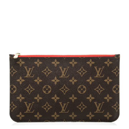 Louis Vuitton Monogram Neverfull MM GM Pochette Cherry 1 of 7
