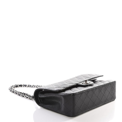 Chanel Caviar Quilted Medium Double Flap Black 3 of 12