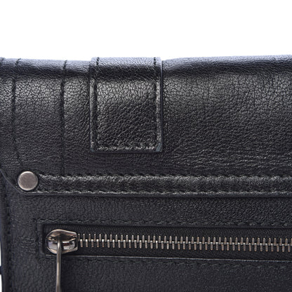 Proenza Schouler Lambskin PS1 Large Chain Wallet Black 7 of 11