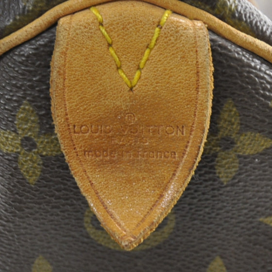 Louis Vuitton Monogram Speedy 35 9 of 9