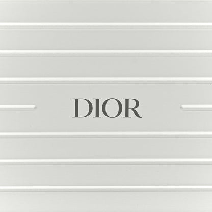 Christian Dior X RIMOWA Aluminum Personal Clutch On Strap Silver 8 of 12