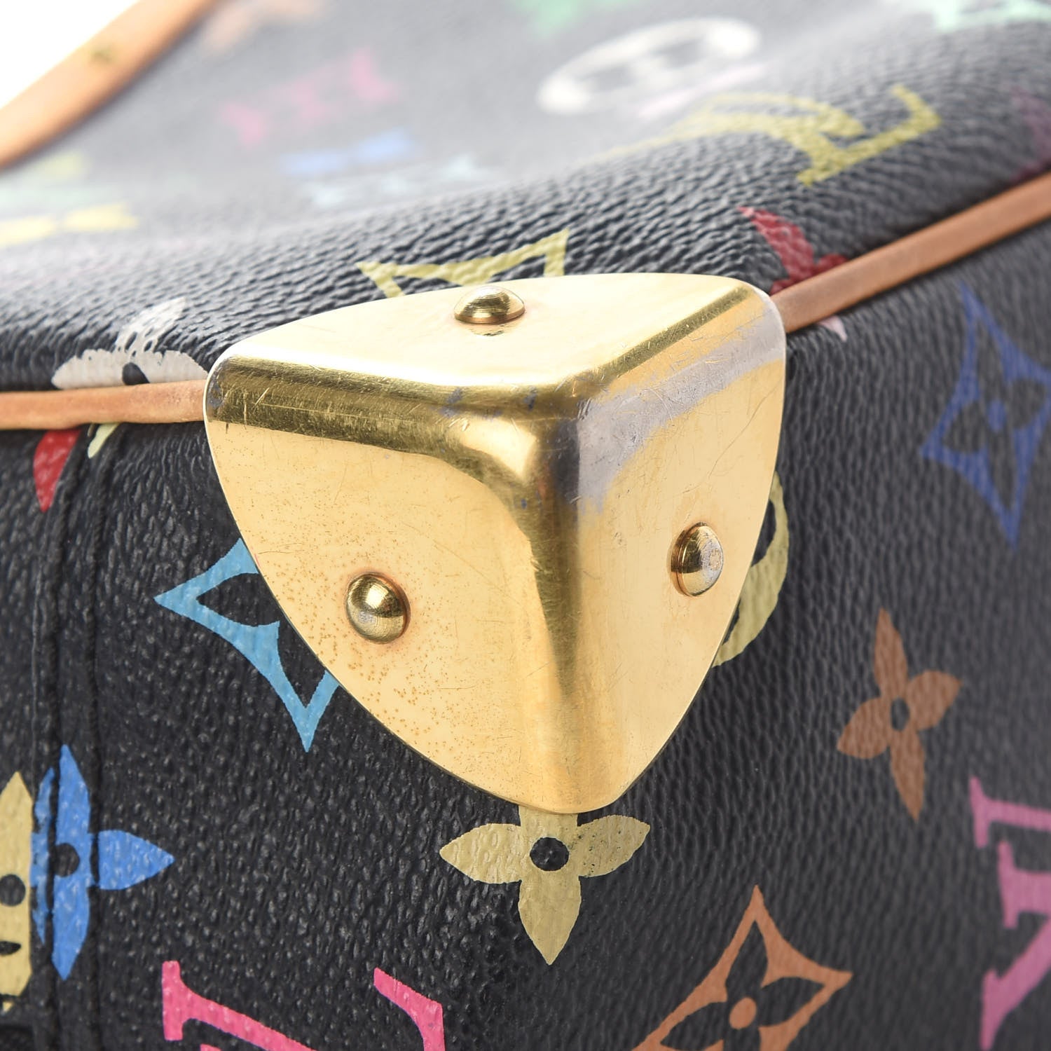 Louis Vuitton Monogram Multicolor Trouville Black 12 of 15