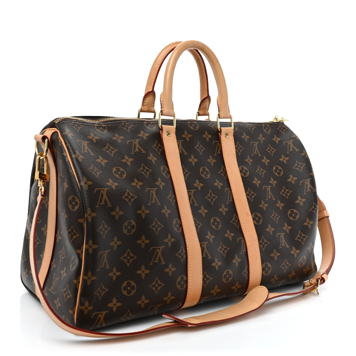 Louis Vuitton Monogram Keepall Bandouliere 45 3 of 19