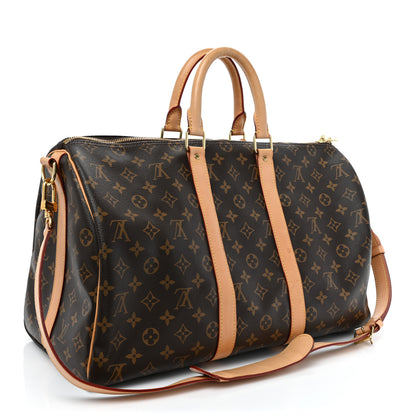 Louis Vuitton Monogram Keepall Bandouliere 45 3 of 19