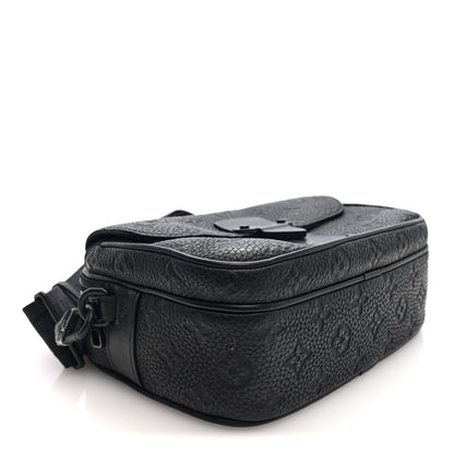 Louis Vuitton Taurillon Monogram S Lock Messenger Black 4 of 10