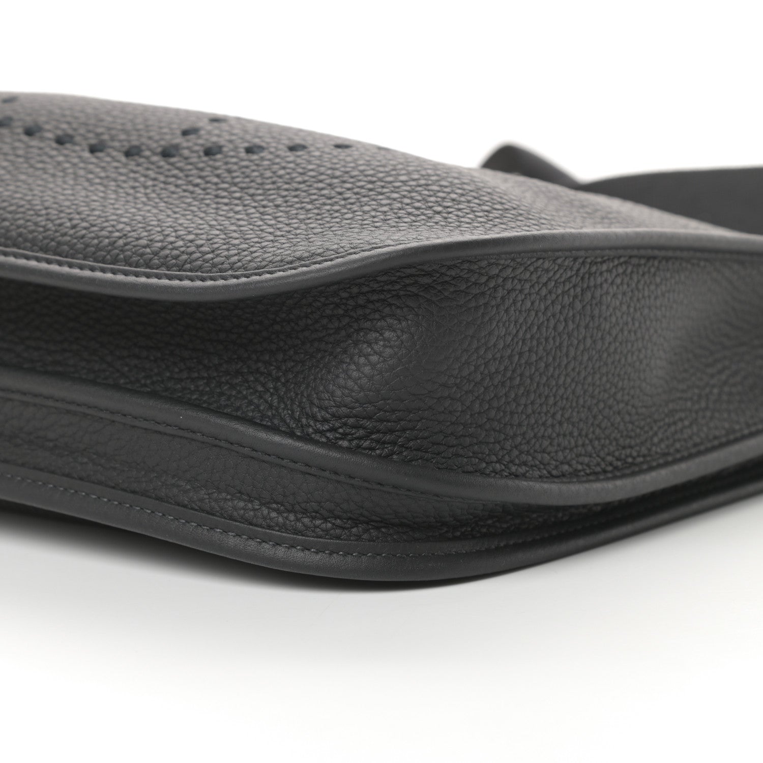 Hermes Taurillon Clemence Evelyne III PM Black 10 of 11