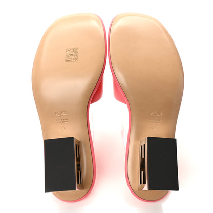 Fendi Nappa Baguette 60mm Slide Sandals 41 Kissed 5 of 8