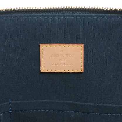 Louis Vuitton Vernis Alma GM Blue Nuit 6 of 7