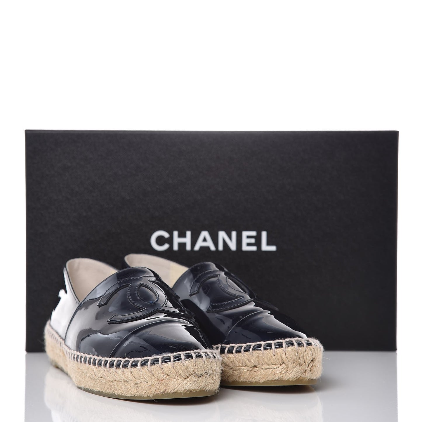 Patent CC Espadrilles 35 Navy