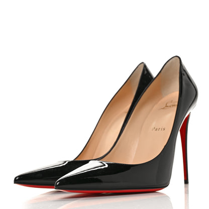 Christian Louboutin Patent Kate 100 Pumps 41 Black 3 of 7