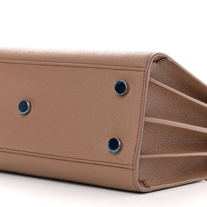 Saint Laurent Grained Calfskin Baby Sac De Jour Taupe 11 of 11
