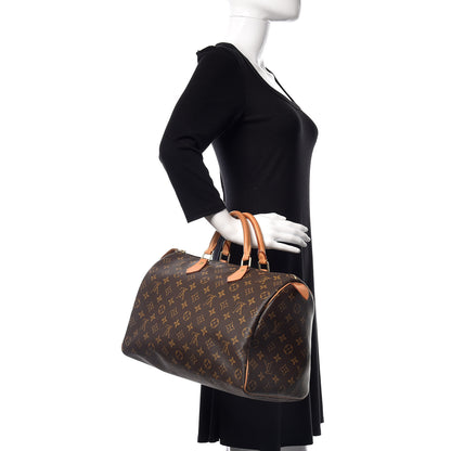 Louis Vuitton Monogram Speedy 35 2 of 12