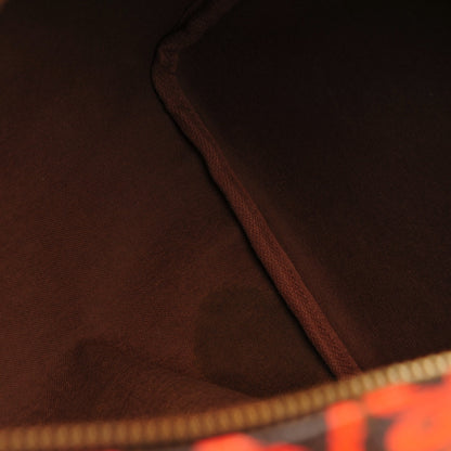 Louis Vuitton Monogram Graffiti Speedy 30 Orange 9 of 10