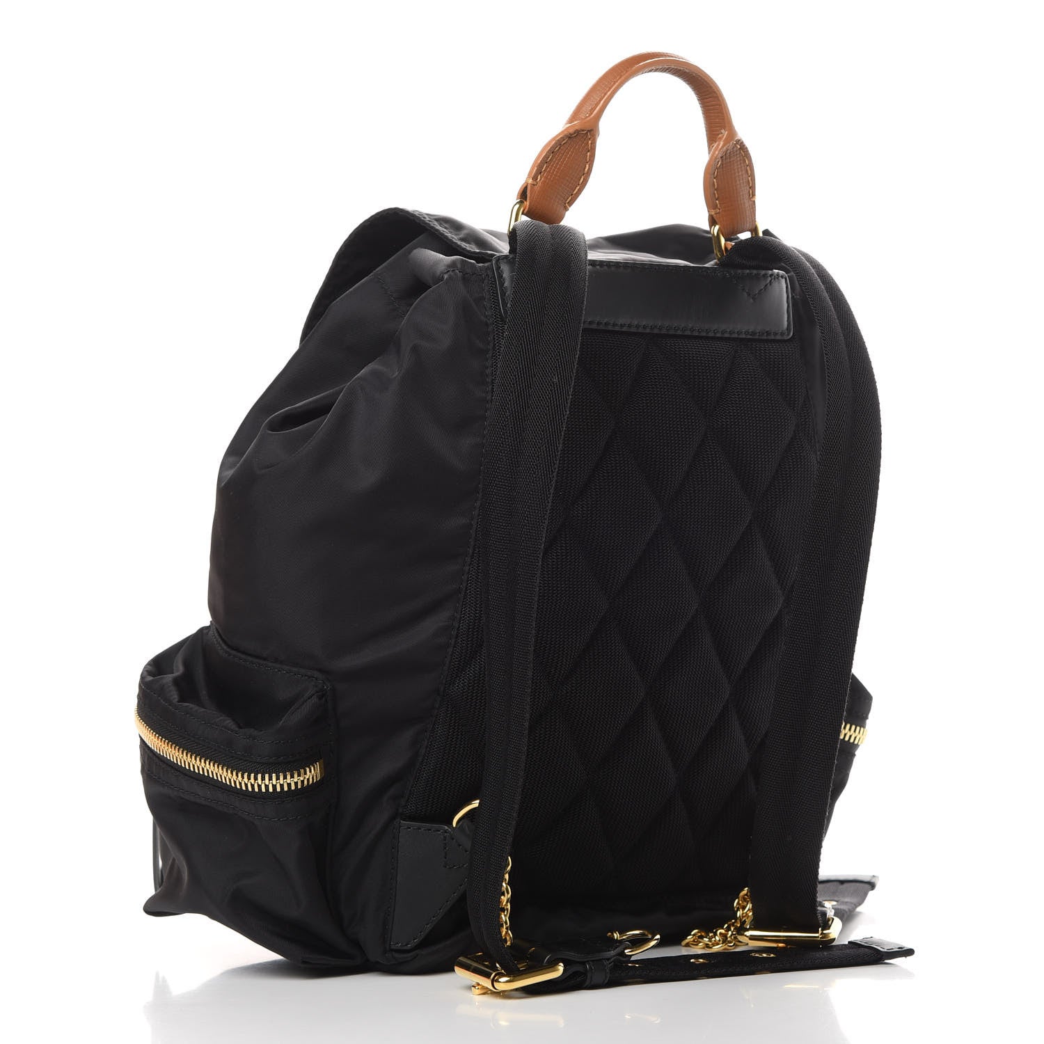 Burberry Nylon Medium Rucksack Backpack Black 2 of 10