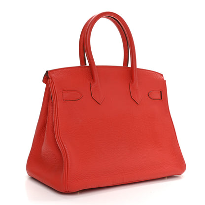 Hermes Togo Birkin 30 Capucine 3 of 16