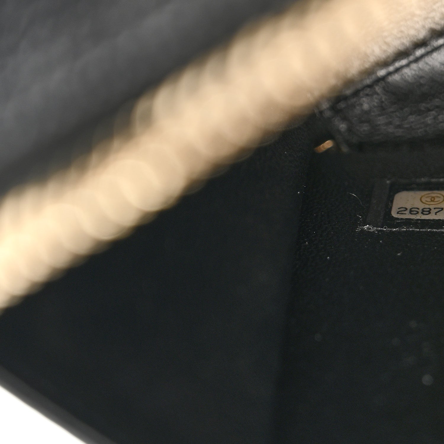 Chanel Caviar Quilted Small CC Filigree Vanity Case Black 7 of 11