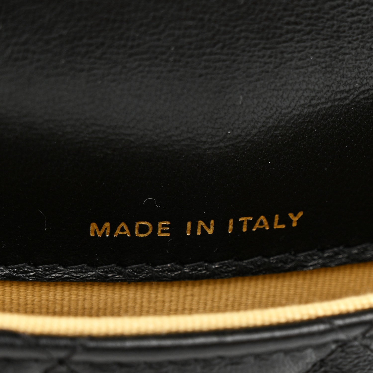 Chanel Lambskin Quilted Flap Chain Belt Bag Black 7 of 14