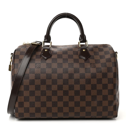 Louis Vuitton Damier Ebene Speedy Bandouliere 30 1 of 10
