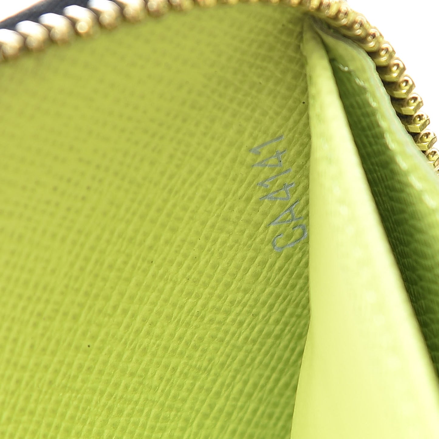 Monogram Multicolor Zippy Wallet Black Pistachio