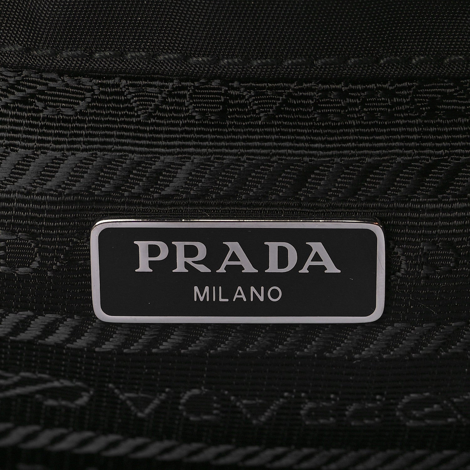 Prada Nylon Vela Mini Crossbody Backpack Black 5 of 5