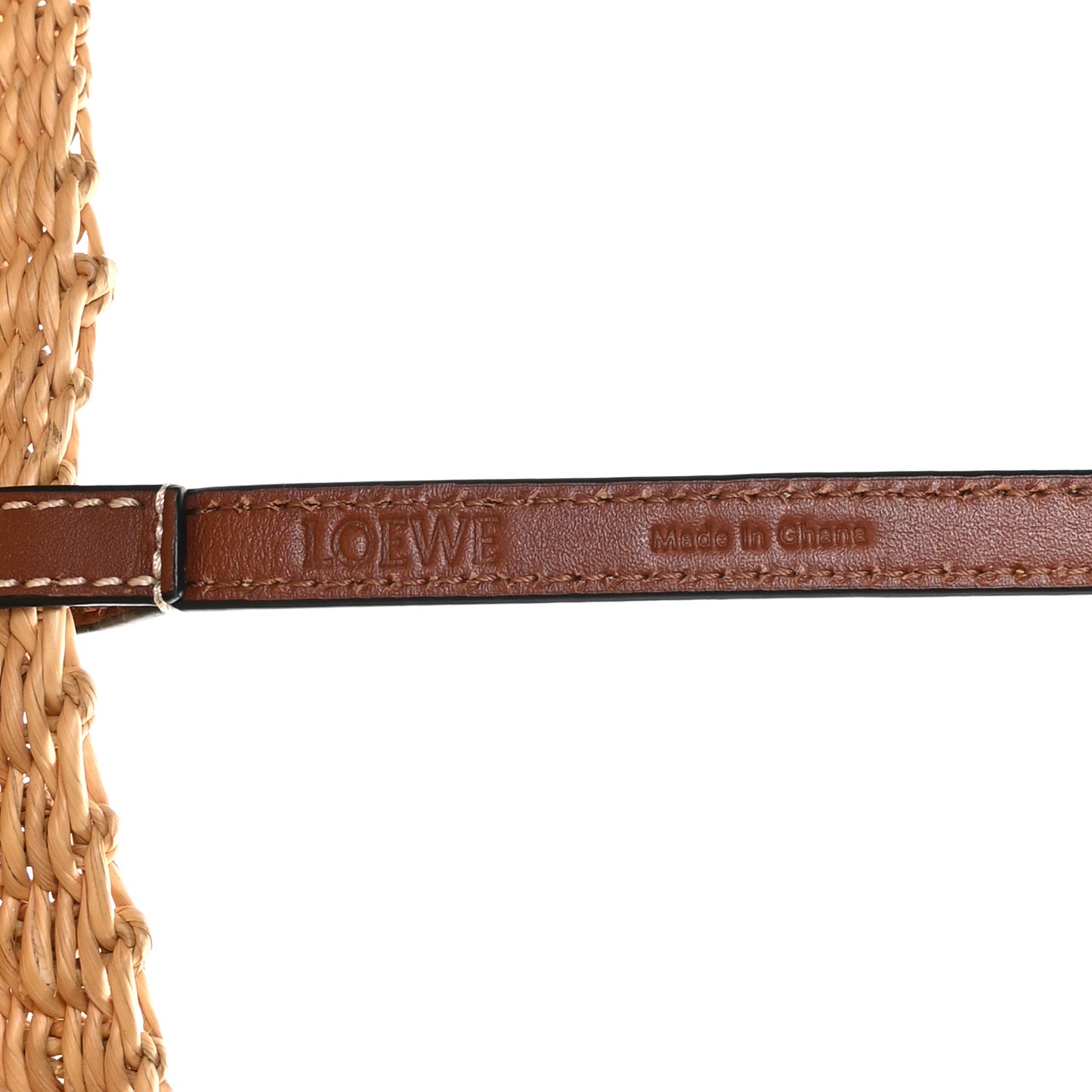 Calfskin Raffia Paulas Ibiza Small Basket Tote Bag Natural Tan