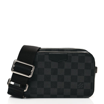 Louis Vuitton Damier Graphite Alpha Wearable Wallet 1 of 9