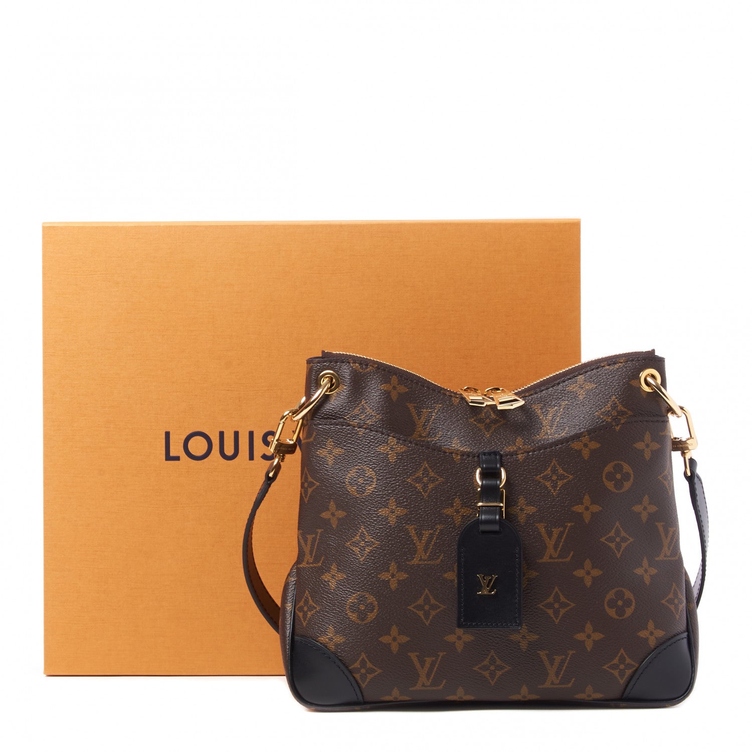 Louis Vuitton Monogram Odeon PM Black 17 of 17