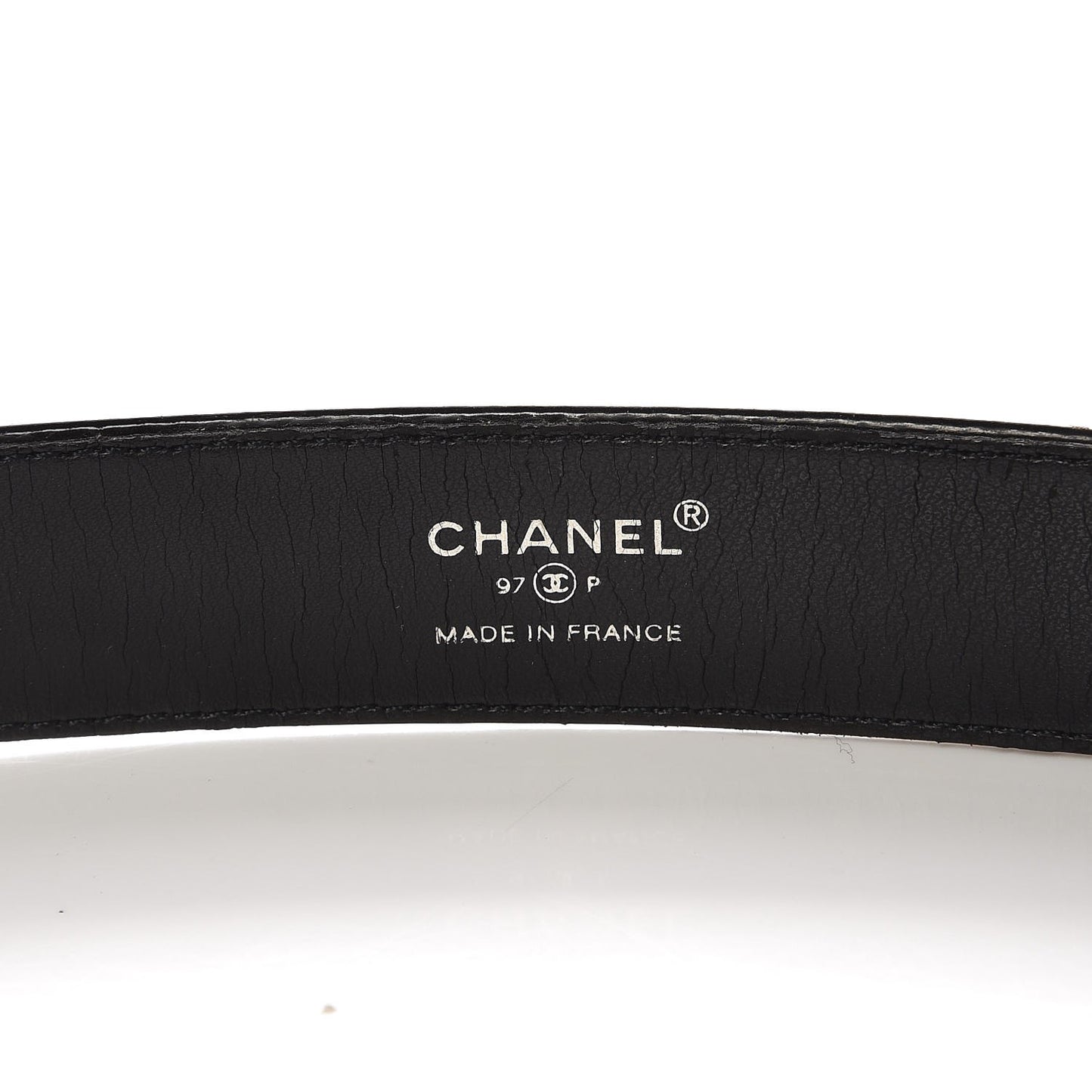 Patent Resin CC Belt 80 32 Black Multicolor