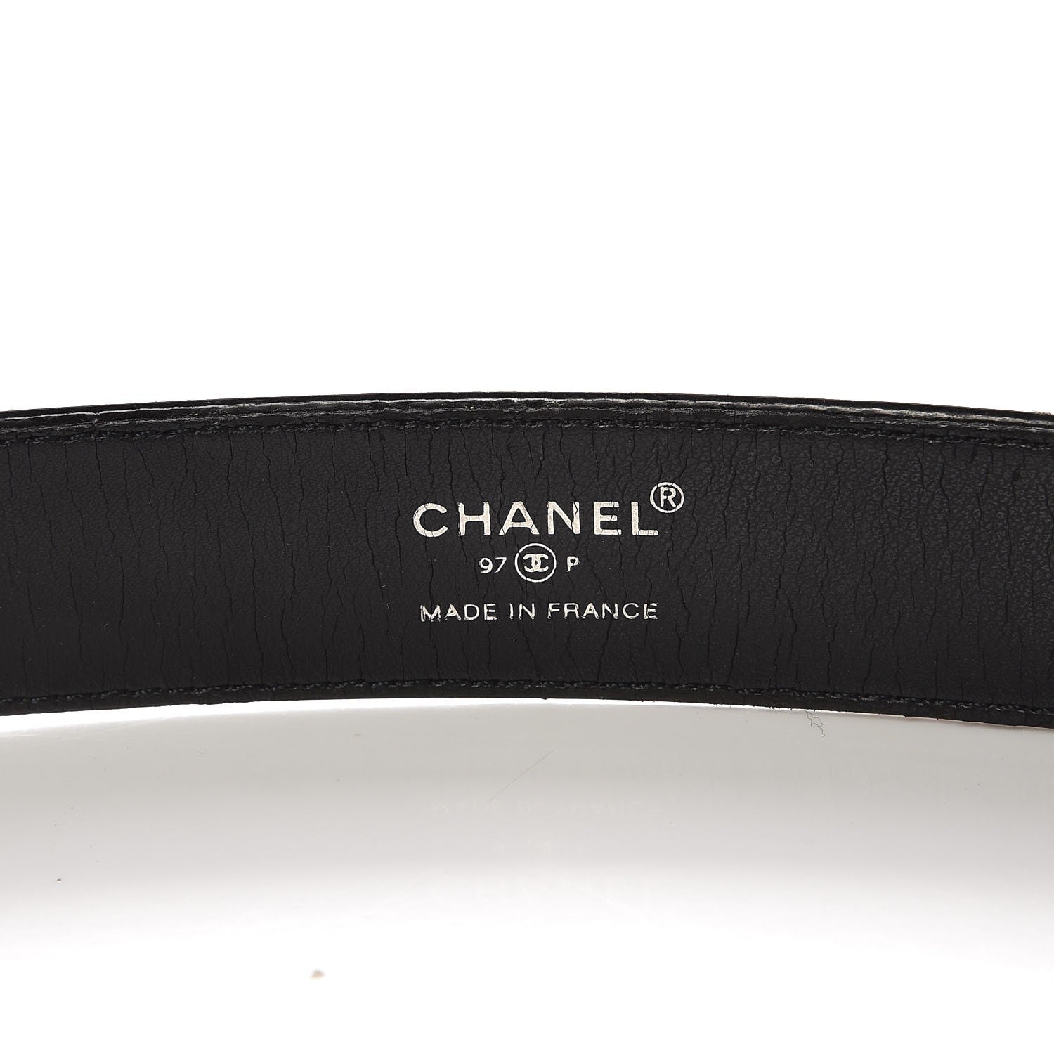 Chanel Patent Resin CC Belt 80 32 Black Multicolor 5 of 8