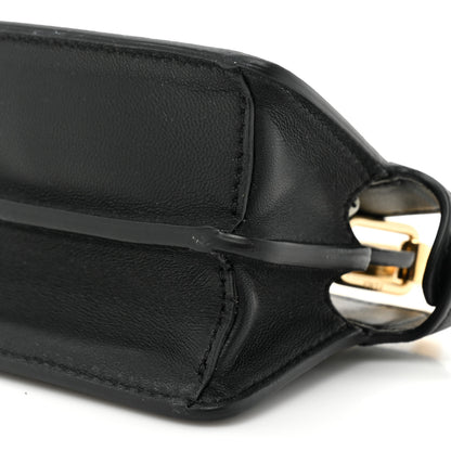 Fendi Shiny Nappa Nano Peekaboo Maxi Handle Satchel Black 8 of 12