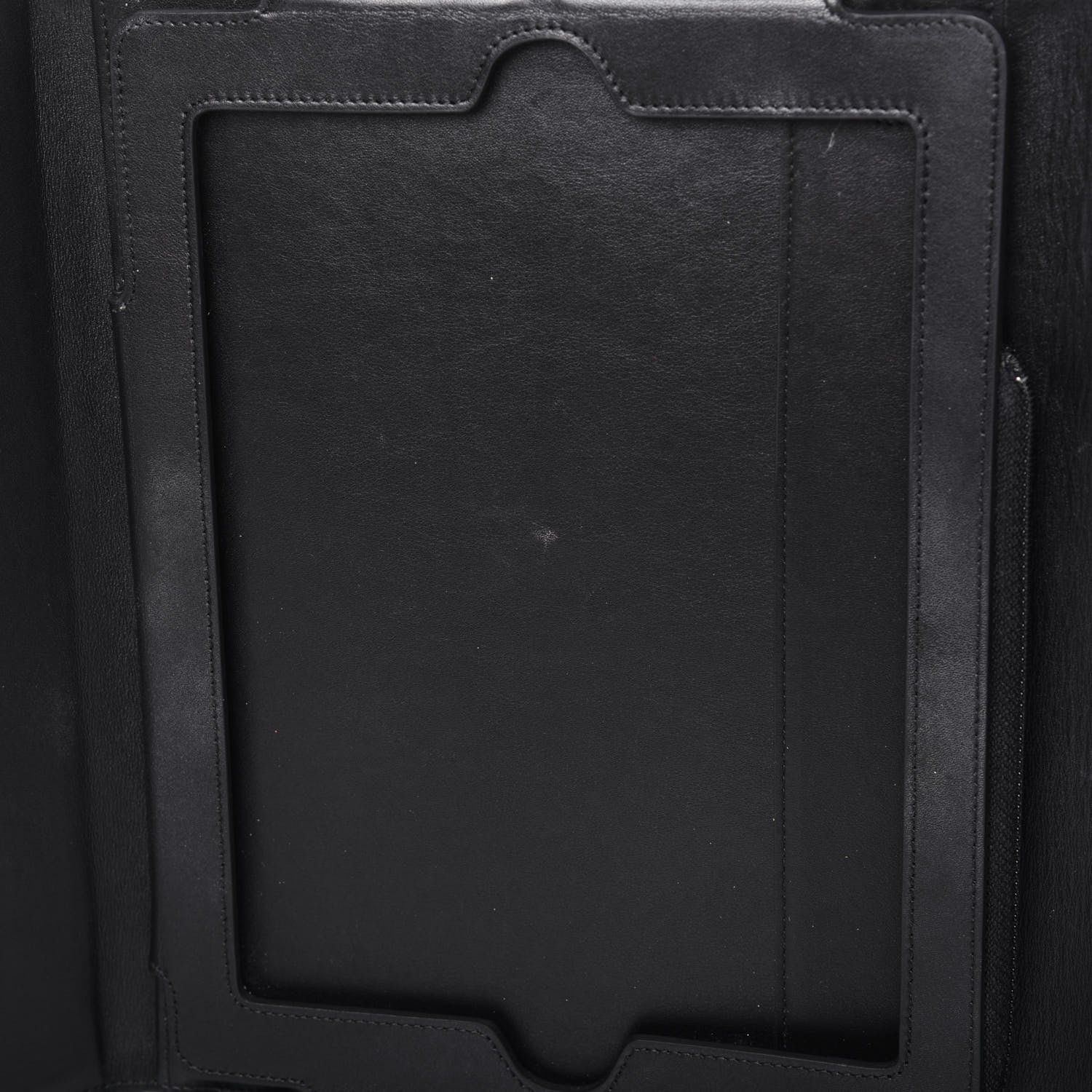 Chanel Rabbit Fur iPad Case Black 8 of 12