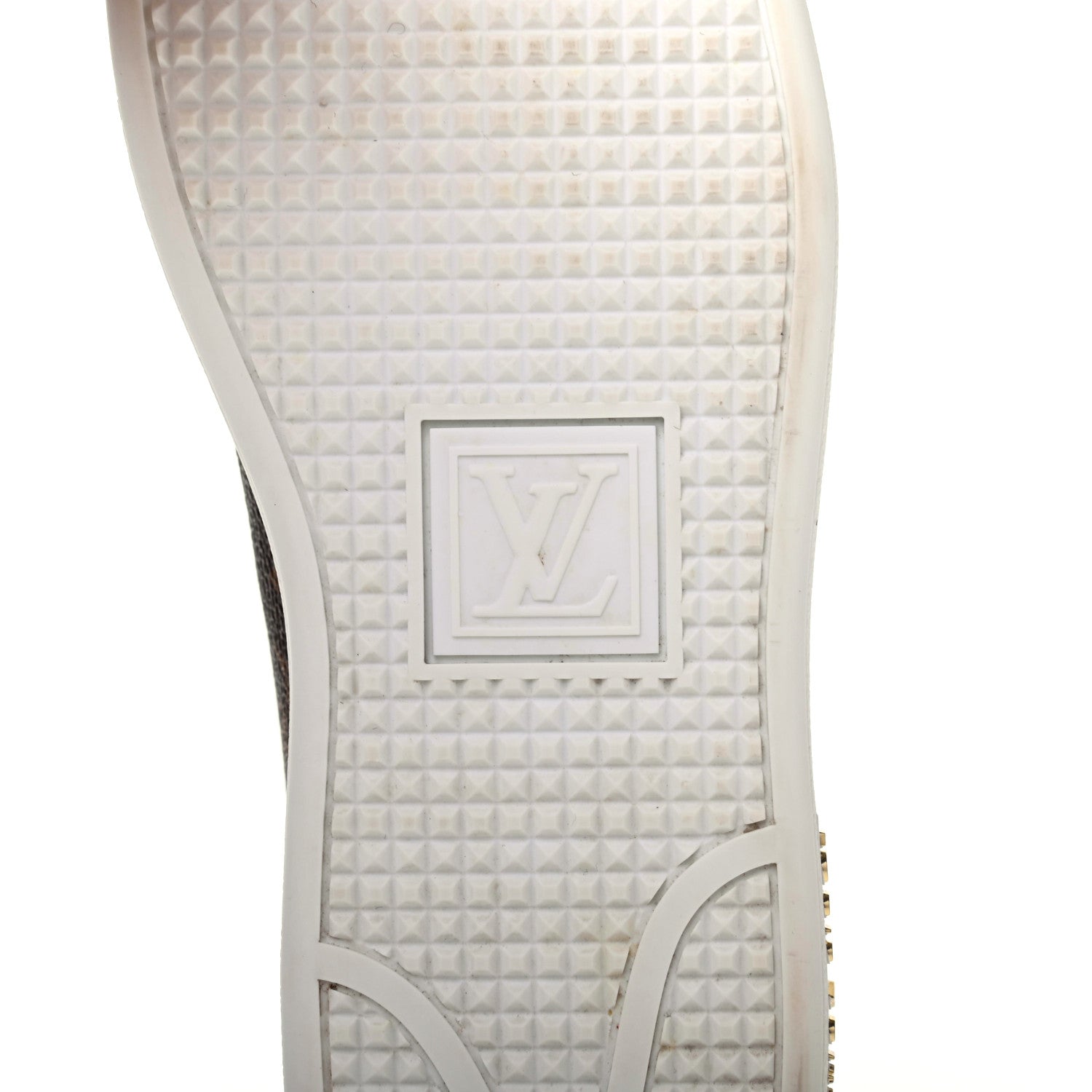 Louis Vuitton Patent Monogram Frontrow Sneakers 37 6 of 16
