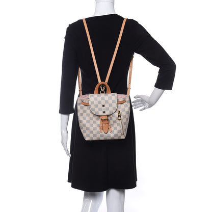 Louis Vuitton Damier Azur Sperone BB Backpack 2 of 13