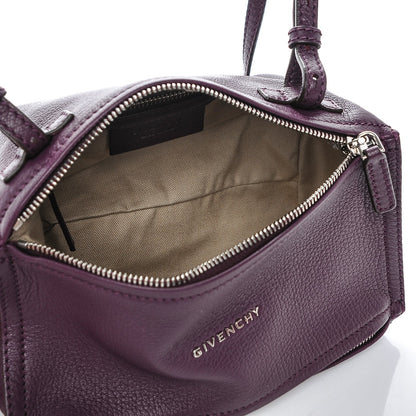 Givenchy Sugar Goatskin Mini Pandora Dark Purple 5 of 6