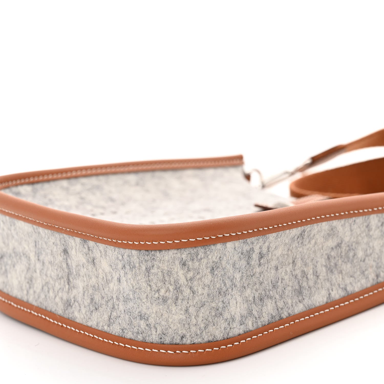 Hermes Feutre Swift Evelyne TPM Gris Clair Gold 9 of 10