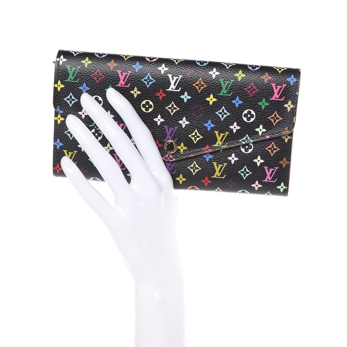 Monogram Multicolor Sarah Wallet NM Black Grenade