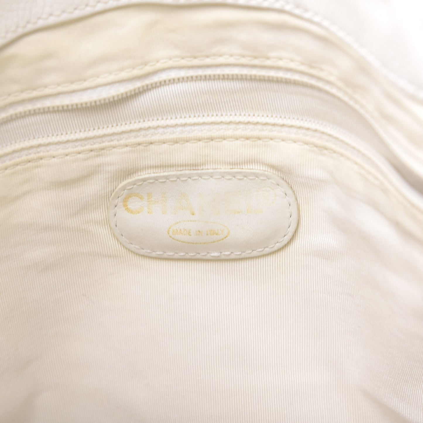 Caviar CC Tote White