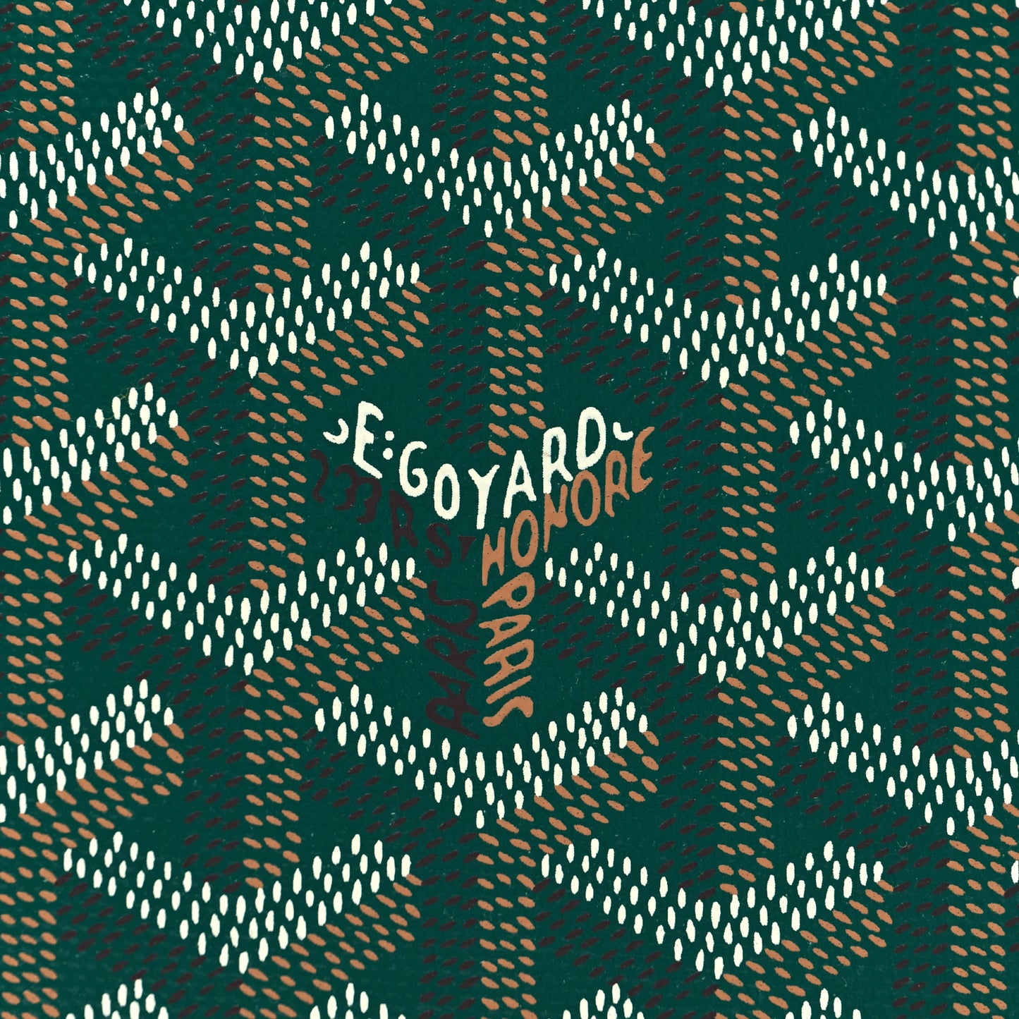 Goyardine Moliere Wallet Green