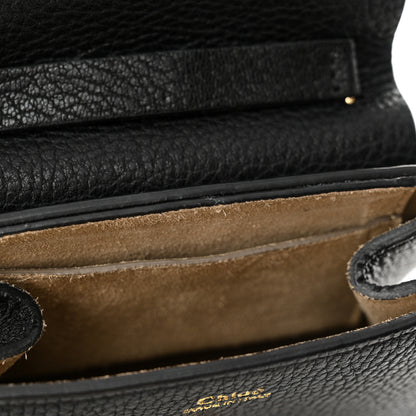 Chloe Grained Lambskin Nano Drew Shoulder Bag Black 10 of 10