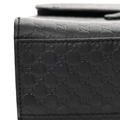 Gucci Microguccissima Medium Emily Chain Shoulder Bag Black 13 of 14
